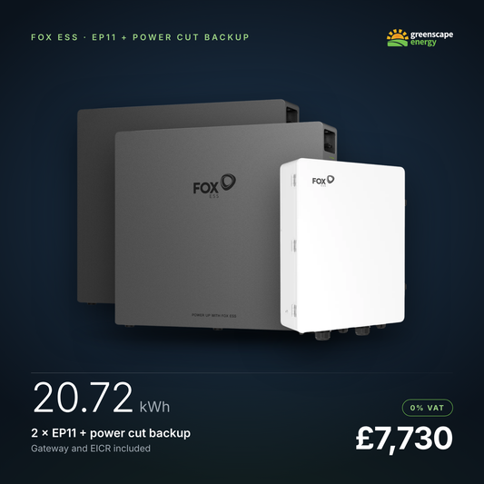 2 x EP11 With Power Cut Back-Up Installed (20.72kWh)